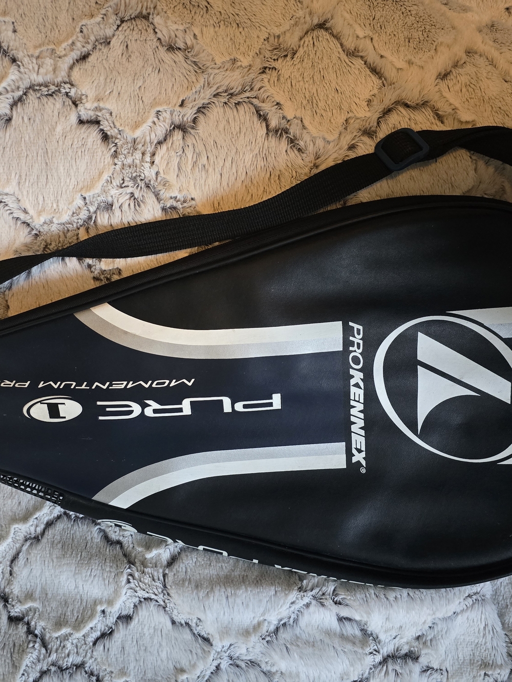 Kinnetic Pro Kennez Black Tennis Racket Cover - Pure 1 Momentum Pro